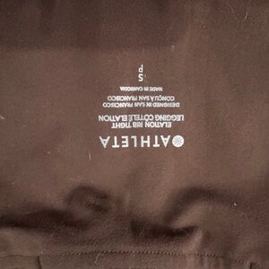 Athleta Brown Leggings elation ribbed